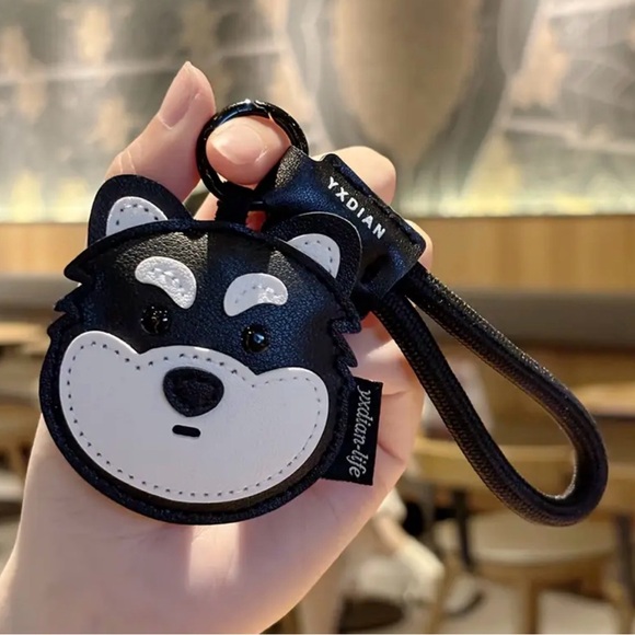 Accessories - New Siberian husky keychain purse charm